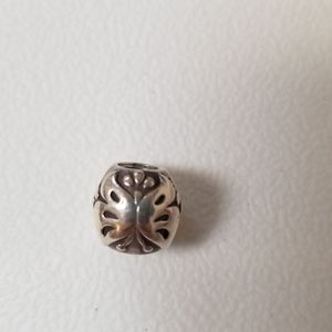 Pandora silver butterfly charm bead retired new